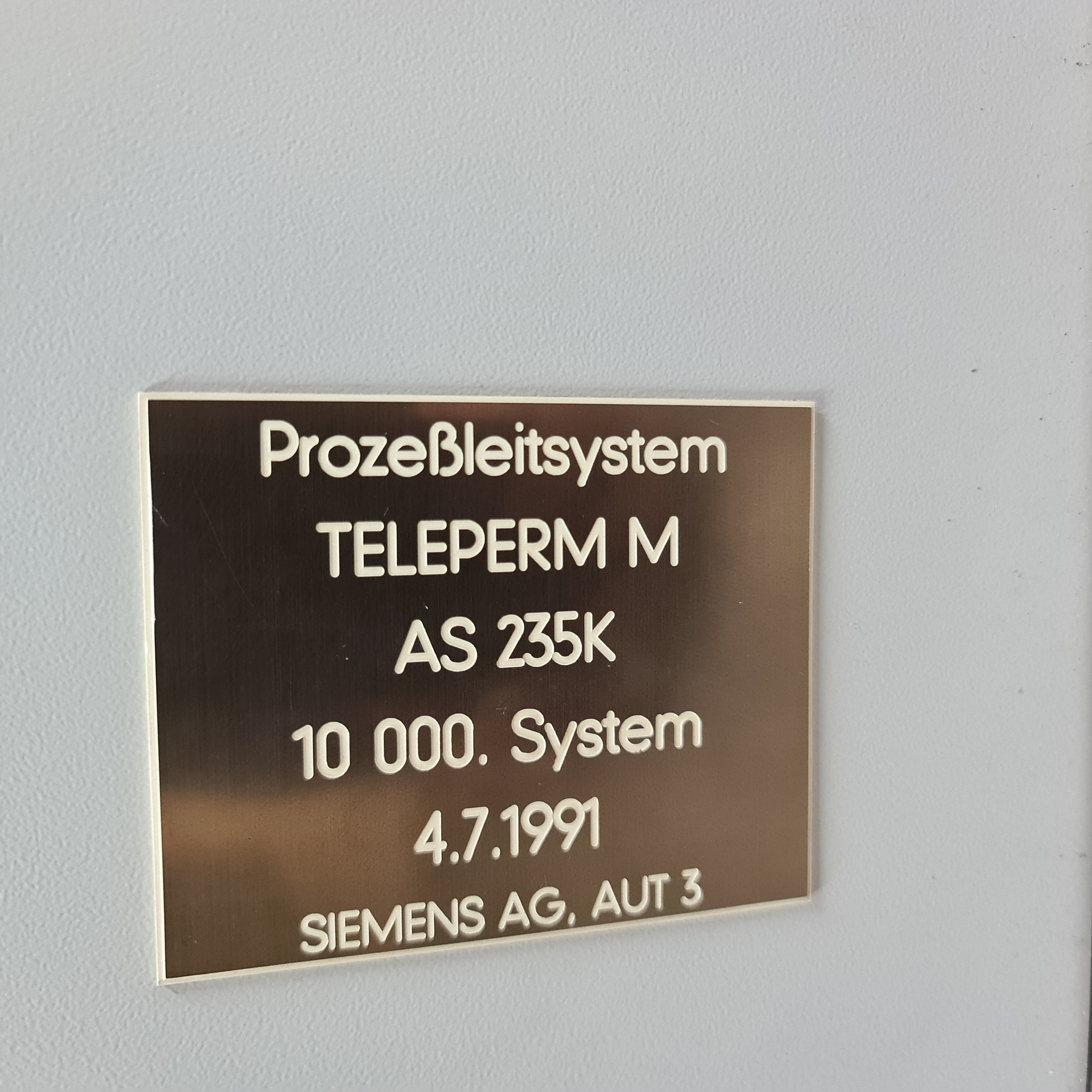 Siemens Teleperm rescue: tph 3