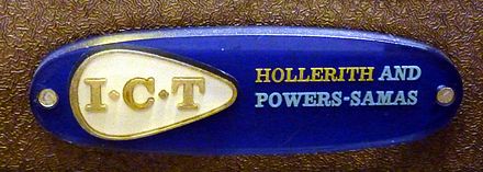 ICT/ICL: 440px Hand Operated Card Punch ICT logo