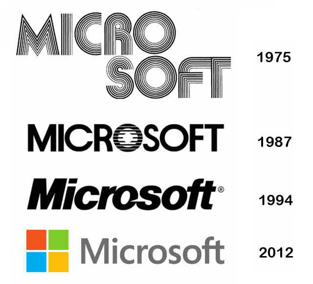 Microsoft: microsoft logo evolution 070e037e 373f 4cee a75c 1df70088d698