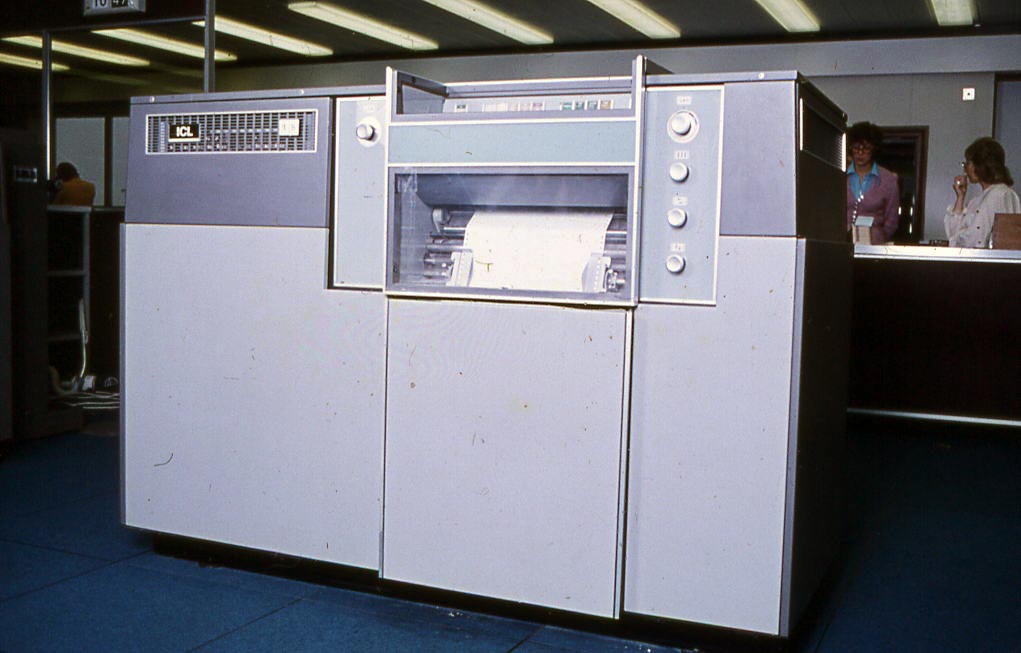 1933 Line Printer: icl1933